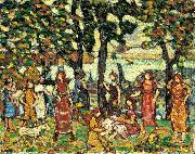 Maurice Brazil Prendergast Autumn oil painting artist